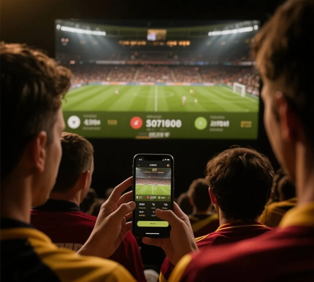 即時比分與活動節奏配合示意