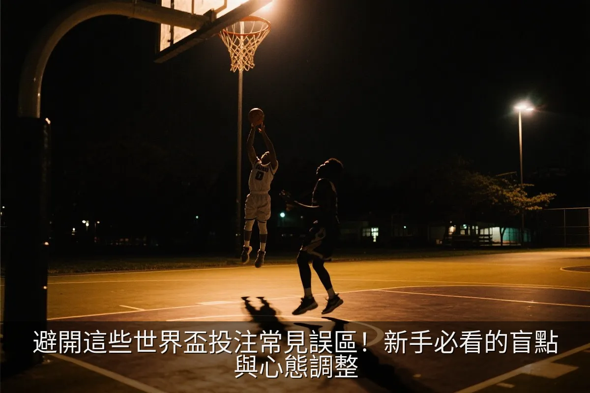 避開這些世界盃投注常見誤區！新手必看的盲點與心態調整